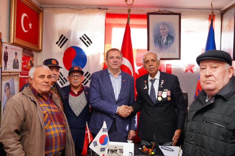 BAŞKAN ERGİN SEÇİM GEZİLERİNE GAZİLERİ ZİYARET EDEREK BAŞLADI